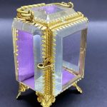 Kristal Mücevher Kutusu – Cep Saati Standı